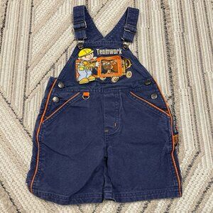 Vintage Y2K Bob the builder shortalls size 2T
